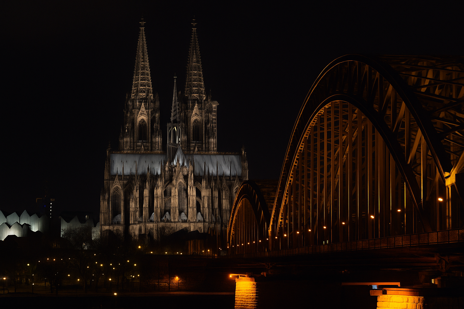 Köln bei Nacht