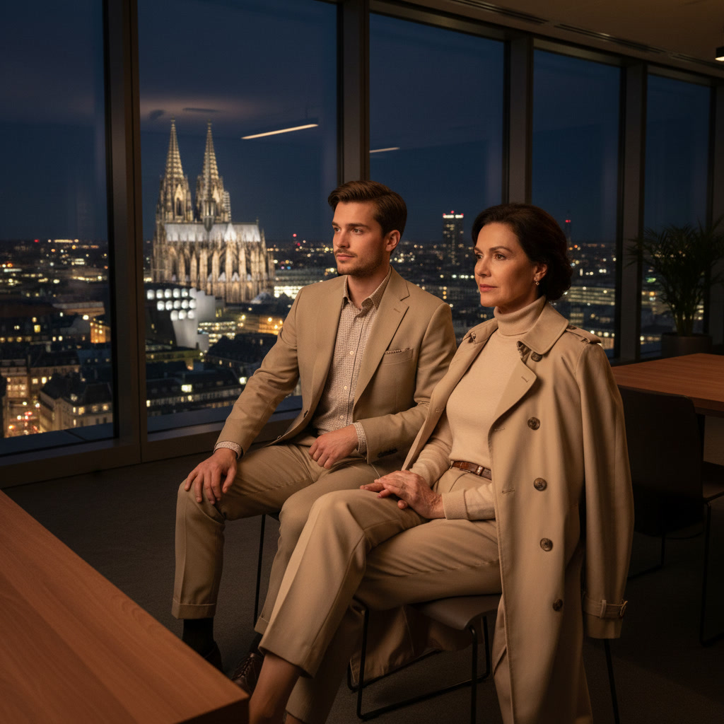 Amiras Mutter und Bruder im Triangle