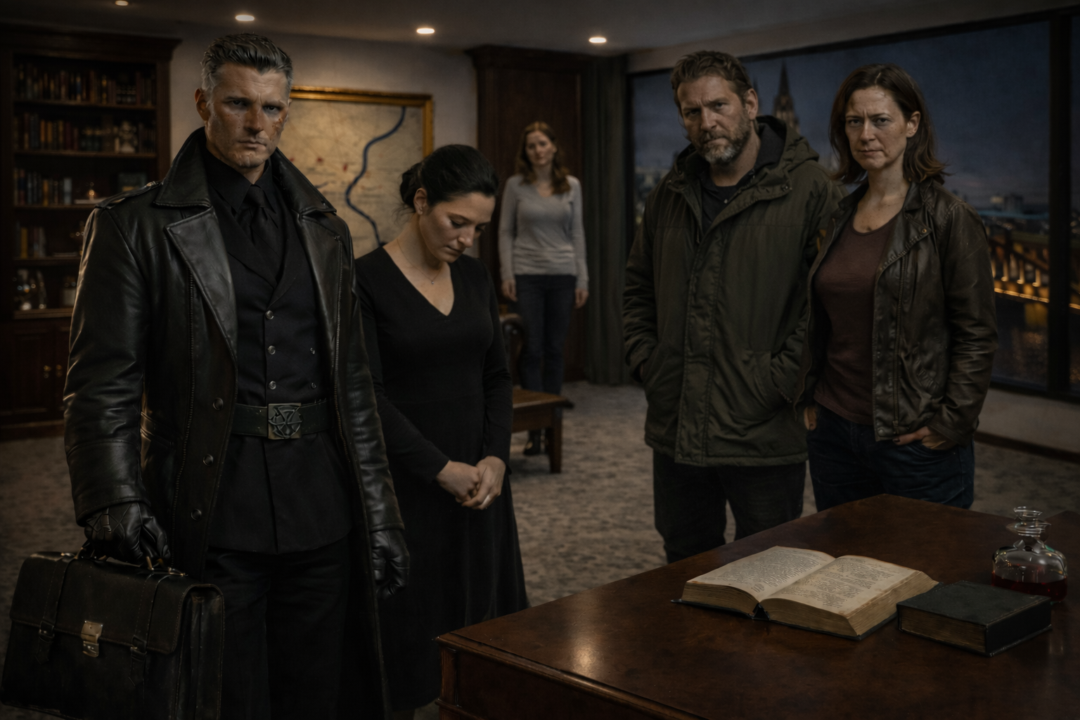 Die Delegation im Triangle